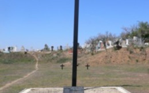 Ansicht der Kriegsgräberstätte Astrachan-Station