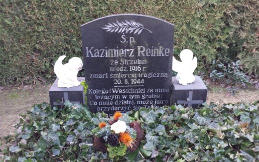 Ansicht der Kriegsgräberstätte Uelzen - Molzen, Ev.- luth. Friedhof