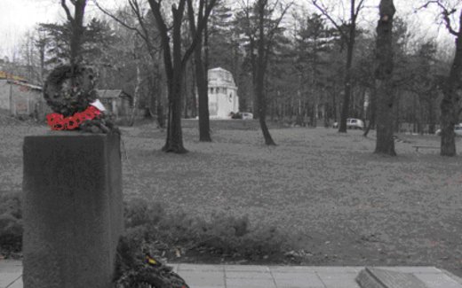 Ansicht der Kriegsgräberstätte Belgrad / Beograd