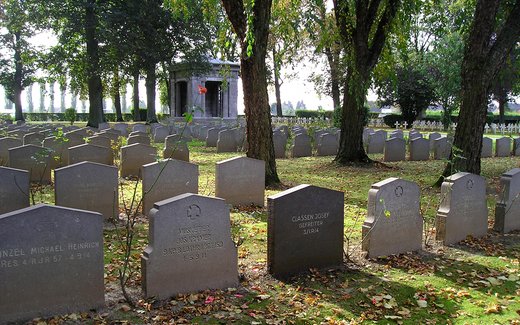 Ansicht der Kriegsgräberstätte Assevent