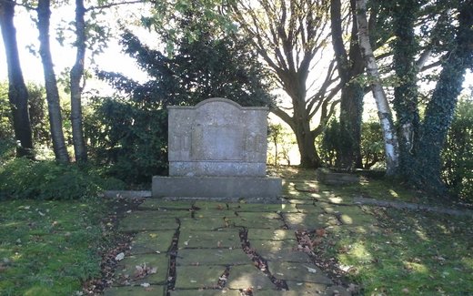 Ansicht der Kriegsgräberstätte Auetal - Hattendorf, Jüdischer Friedhof