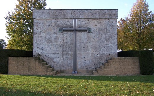 Ansicht der Kriegsgräberstätte Maissemy