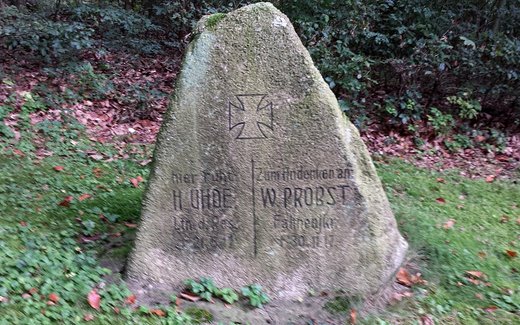 Ansicht der Kriegsgräberstätte Bad Gandersheim - Dannhausen, Kriegsgräberstätte