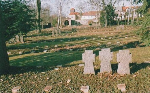 Ansicht der Kriegsgräberstätte Bayreuth, St. Georgen