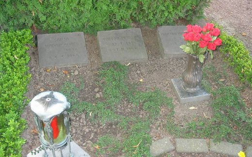 Ansicht der Kriegsgräberstätte Bergheim-Hüchelhoven