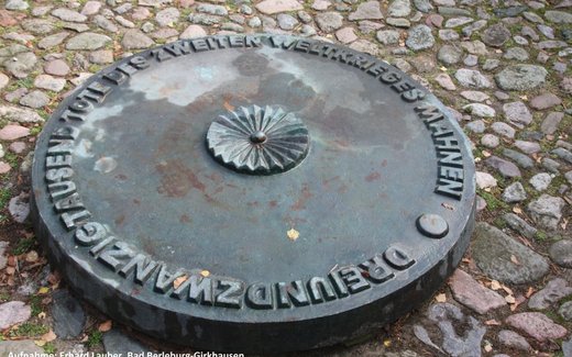 Ansicht der Kriegsgräberstätte Garz, Kriegsgräberstätte Golm