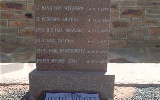 Ansicht der Kriegsgräberstätte Kakamas Südafrika