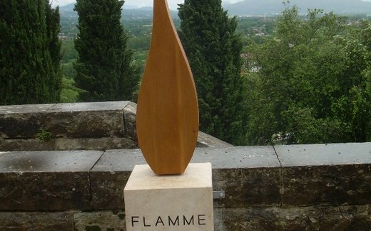 Ansicht der Kriegsgräberstätte Cassino