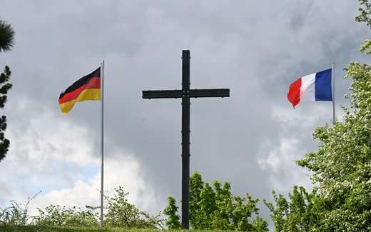 Ansicht der Kriegsgräberstätte Bergheim