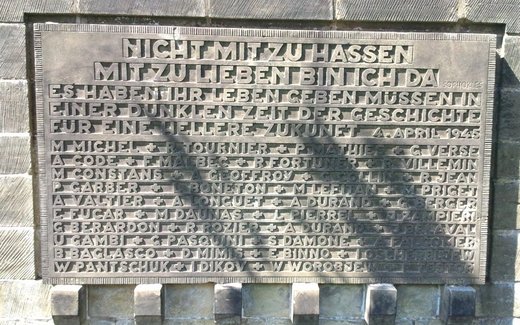 Ansicht der Kriegsgräberstätte Bad Gandersheim, Salzbergfriedhof