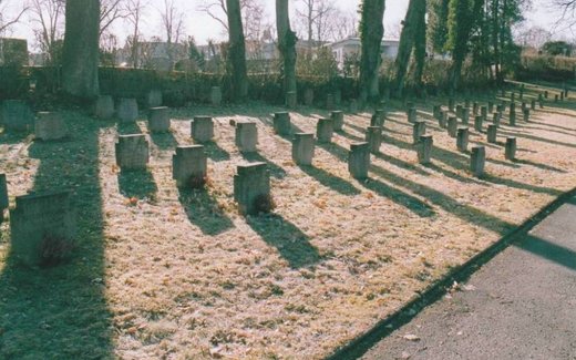 Ansicht der Kriegsgräberstätte Bayreuth, Stadtfriedhof