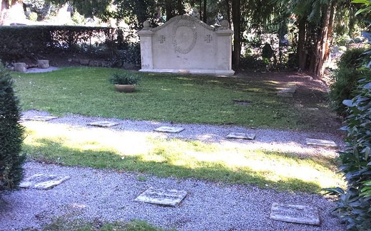 Ansicht der Kriegsgräberstätte Bad Pyrmont, Städt. Friedhof Lortzingstr.