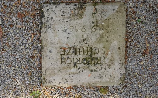 Ansicht der Kriegsgräberstätte Bad Pyrmont, Städt. Friedhof Lortzingstr.