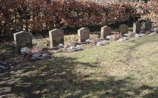 Ansicht der Kriegsgräberstätte Laatzen-Rethen