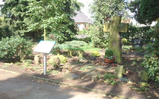 Ansicht der Kriegsgräberstätte Bassum, Ev. luth. Friedhof