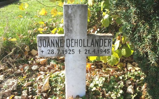 Ansicht der Kriegsgräberstätte Bergen/Dumme, Ev.- luth. Friedhof