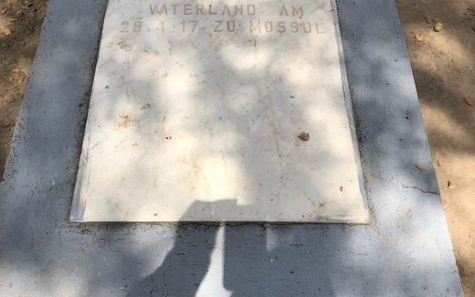 Ansicht der Kriegsgräberstätte Bagdad