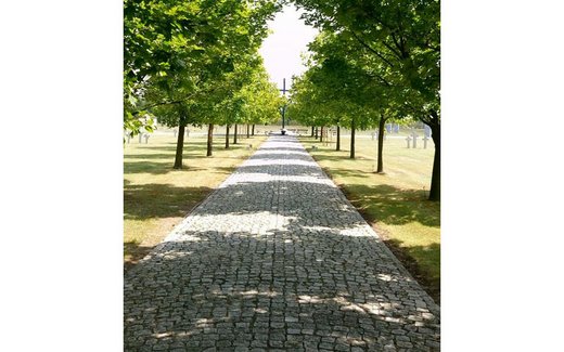 Ansicht der Kriegsgräberstätte Nadolice Wielkie