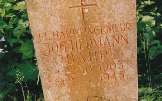 Ansicht der Kriegsgräberstätte Aschaffenburg-Altstadt