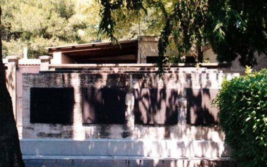 Ansicht der Kriegsgräberstätte Avignon