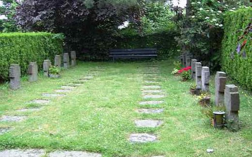 Ansicht der Kriegsgräberstätte Bad Münstereifel-Arloff