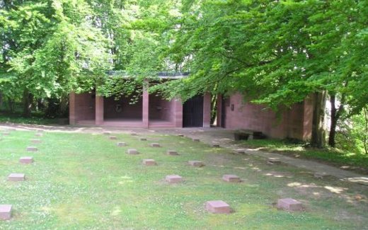 Ansicht der Kriegsgräberstätte Beauvais