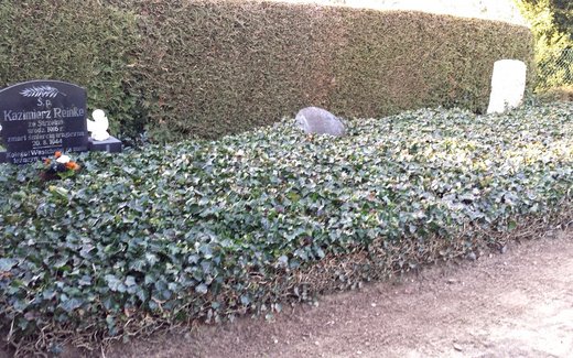 Ansicht der Kriegsgräberstätte Uelzen - Molzen, Ev.- luth. Friedhof