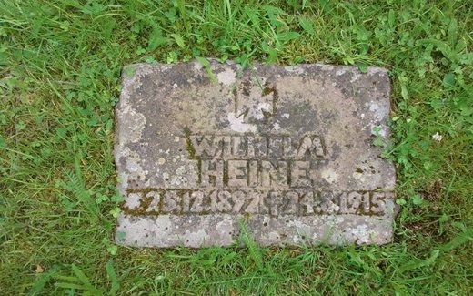 Ansicht der Kriegsgräberstätte Altenau, Ev.- luth. Gemeindefriedhof