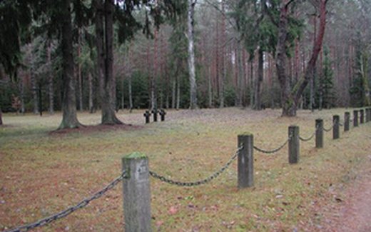 Ansicht der Kriegsgräberstätte Berjosowka II. WK