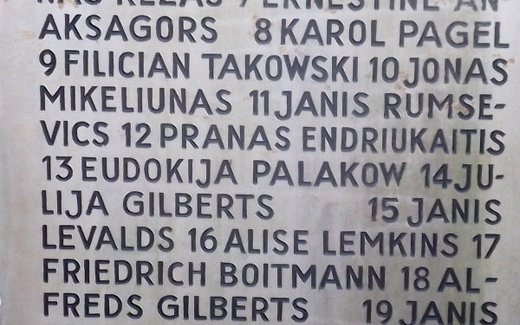 Ansicht der Kriegsgräberstätte Bad Bodenteich, Ev.- luth. Friedhof