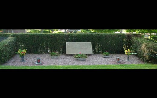 Ansicht der Kriegsgräberstätte Bergheim-Hüchelhoven