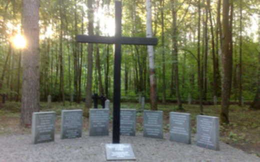 Ansicht der Kriegsgräberstätte Tambow-Rada