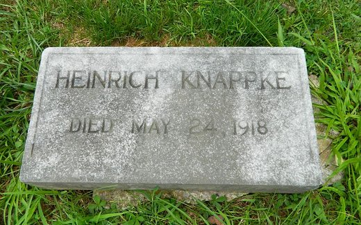 Ansicht der Kriegsgräberstätte Atlanta-Georgia