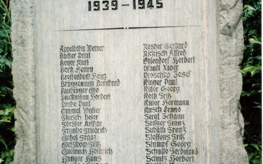 Ansicht der Kriegsgräberstätte Yokohama