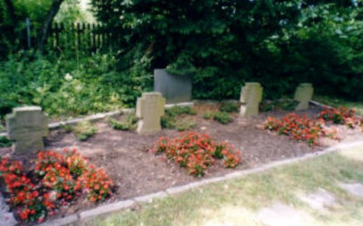 Ansicht der Kriegsgräberstätte Bad Berleburg-Raumland-Gemeindefriedhof