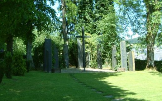 Ansicht der Kriegsgräberstätte Bad Berleburg-Gemeindefriedhof