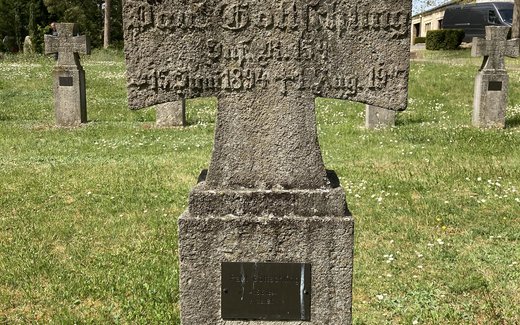 Ansicht der Kriegsgräberstätte Quedlinburg