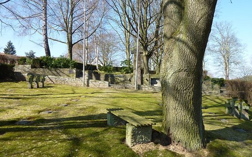 Ansicht der Kriegsgräberstätte Idstein