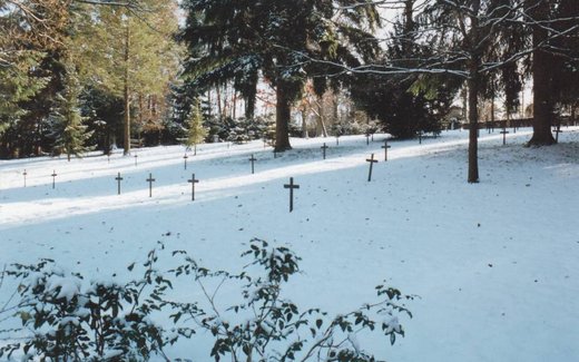 Ansicht der Kriegsgräberstätte Ansbach