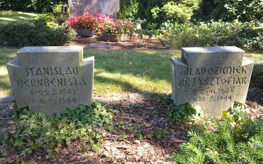 Ansicht der Kriegsgräberstätte Bad Rothenfelde, Ev. - luth. Friedhof