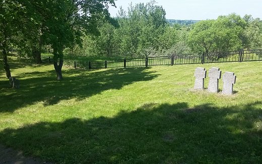 Ansicht der Kriegsgräberstätte Berdytschiw (Berdytschew)