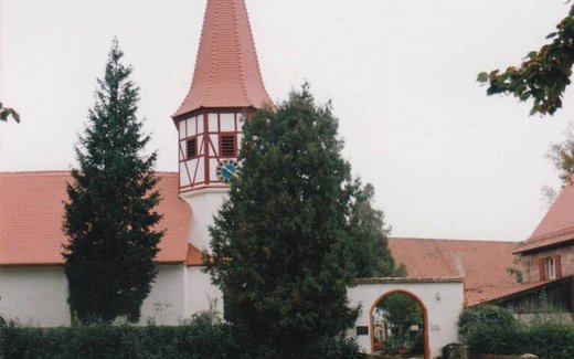 Ansicht der Kriegsgräberstätte Abenberg-Dürrenmungenau