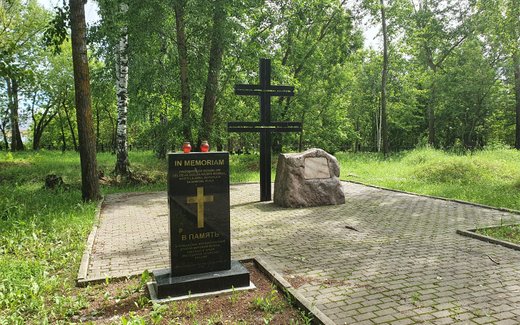 Ansicht der Kriegsgräberstätte Arsk