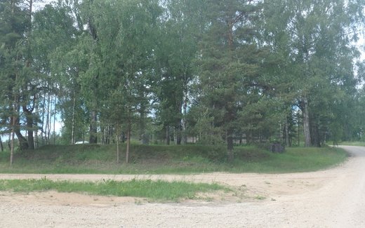 Ansicht der Kriegsgräberstätte Baldone/Kakaul