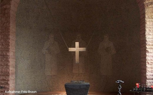 Ansicht der Kriegsgräberstätte Andilly