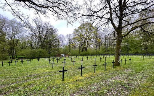 Ansicht der Kriegsgräberstätte Apremont