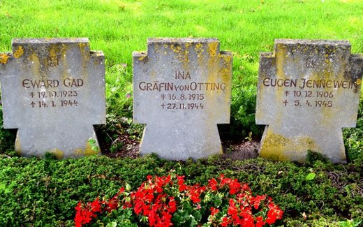 Ansicht der Kriegsgräberstätte Beelen-Gemeindefriedhoff