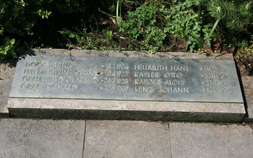 Ansicht der Kriegsgräberstätte Ebermannstadt