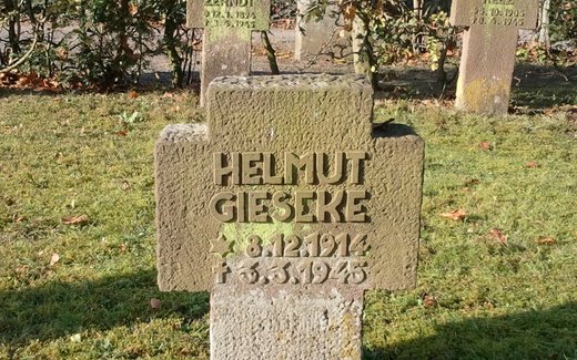 Ansicht der Kriegsgräberstätte Bad Münder - Stadtfriedhof