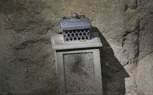 Ansicht der Kriegsgräberstätte Ibbenbüren-Kriegsgräberstätte Dörenther Klippen